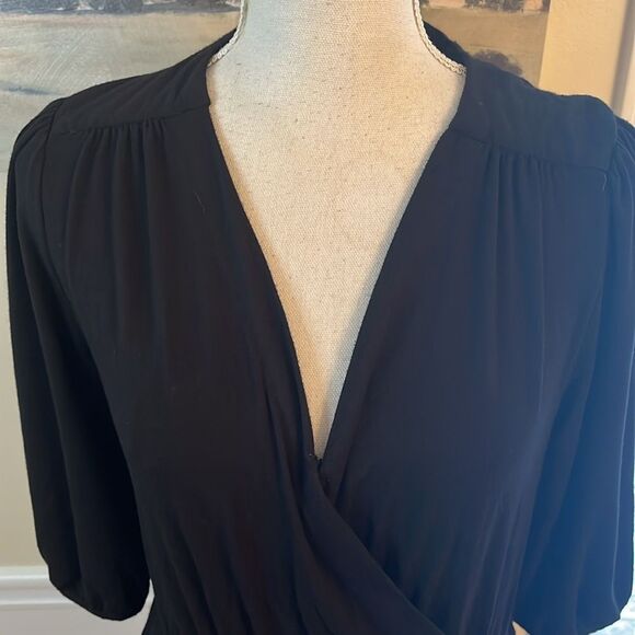 Draper James Black Long Sleeve Dress - Picture 3 of 10